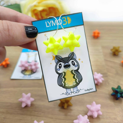 Pendientes estrella ac - pide un deseo x lymo3d (3)