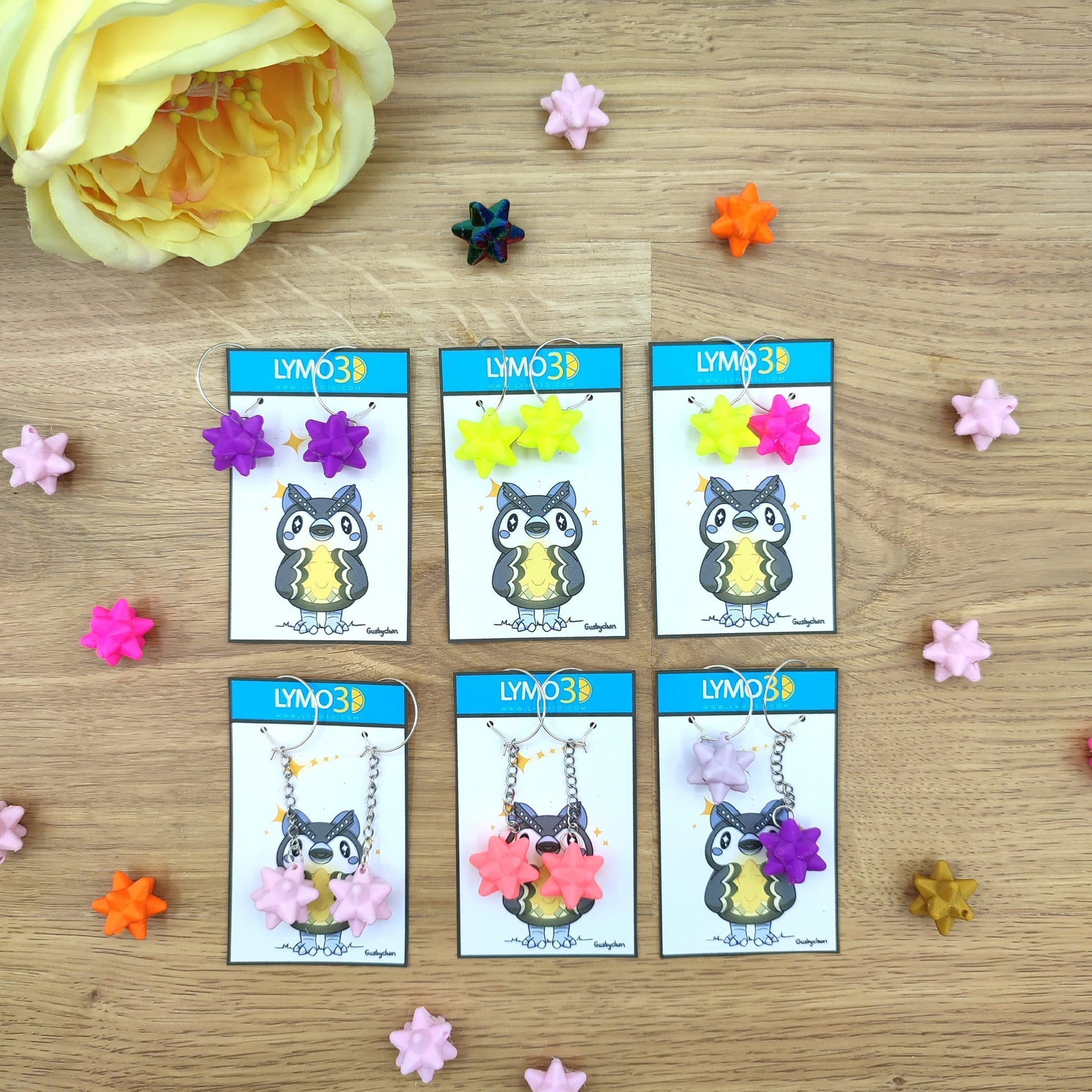 Pendientes Estelares