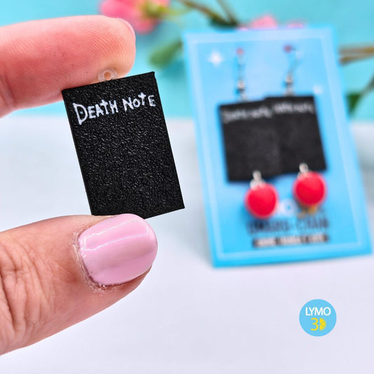 Pendientes cuaderno shinigami