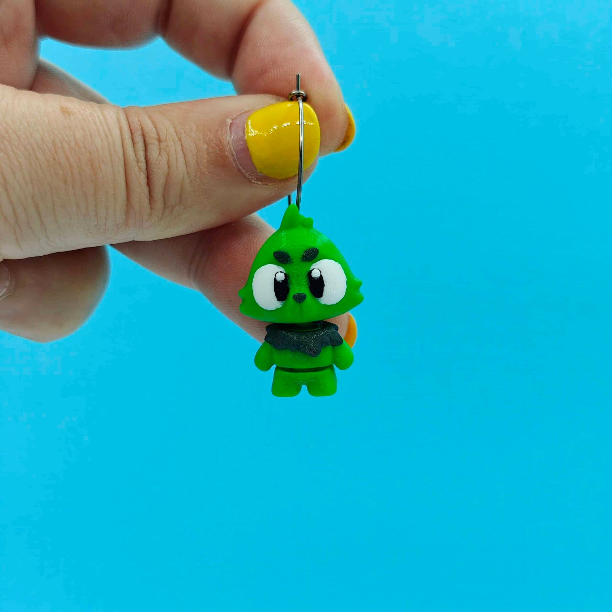 Pendientes mini grinch