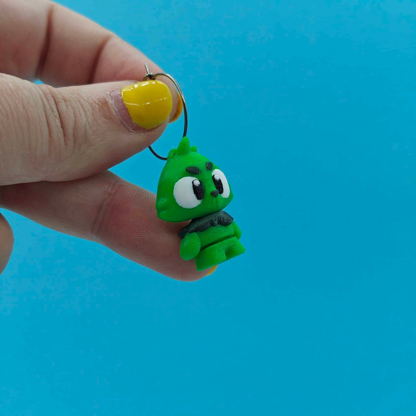Pendientes mini grinch