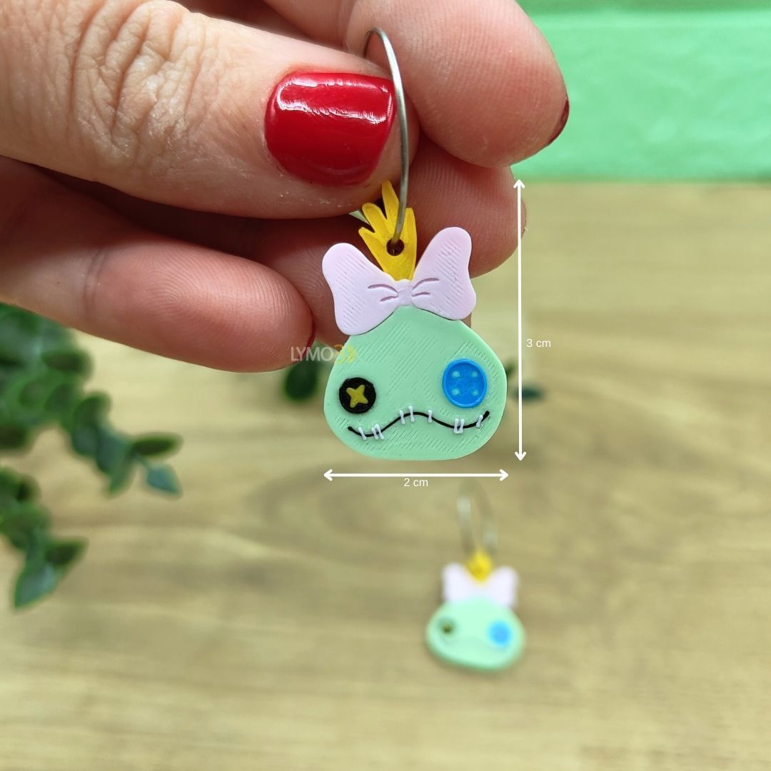 Pendientes Muñeco de Trapo 