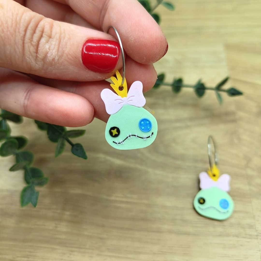 Pendientes Muñeco de Trapo 