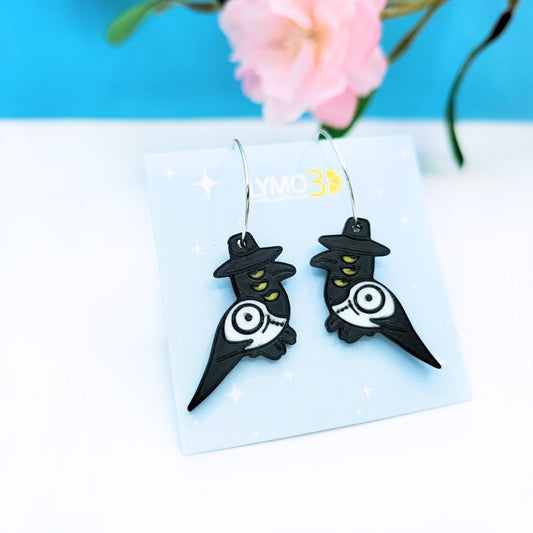 Pendientes pájaro demoníaco irresistibles