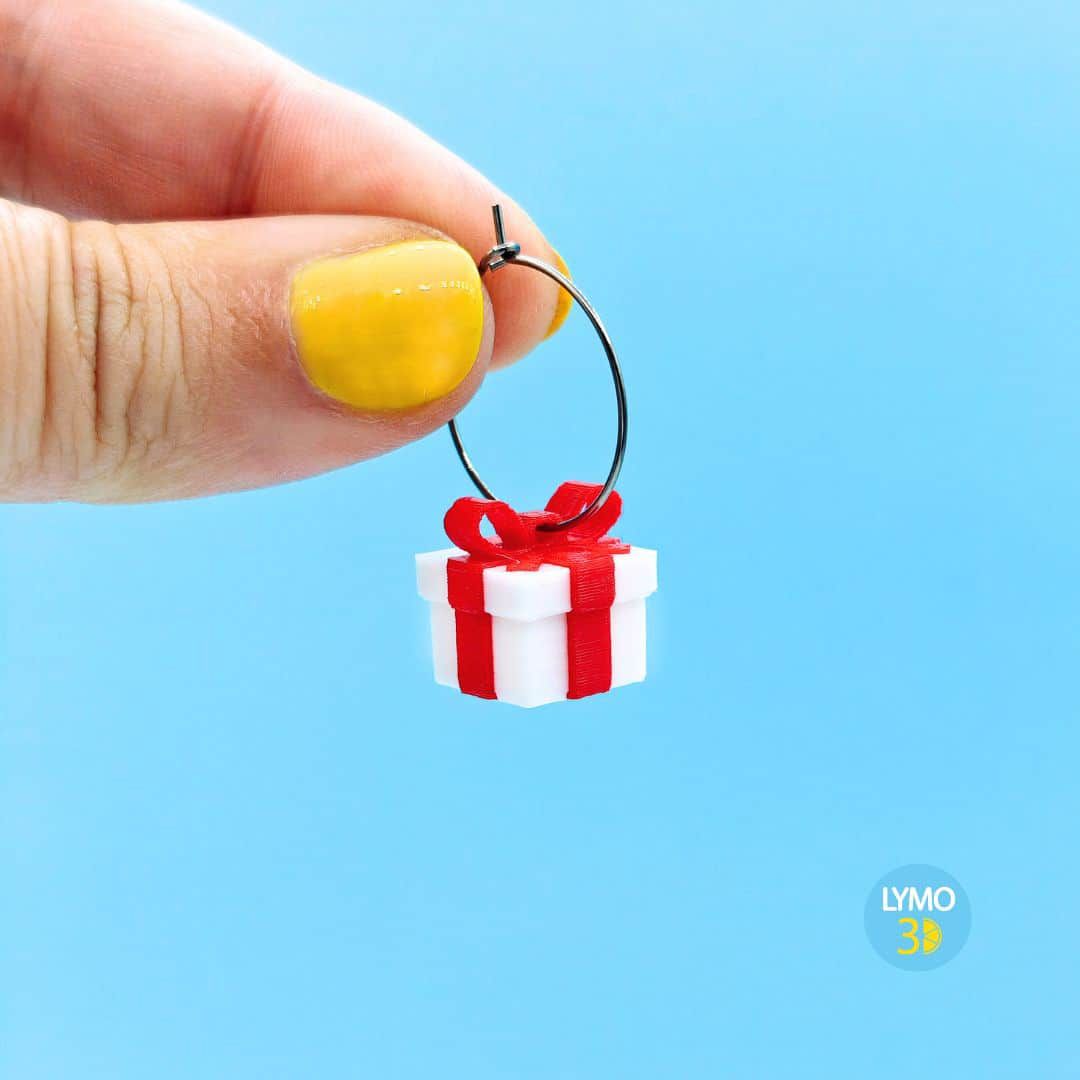 Pendientes regalo 3D