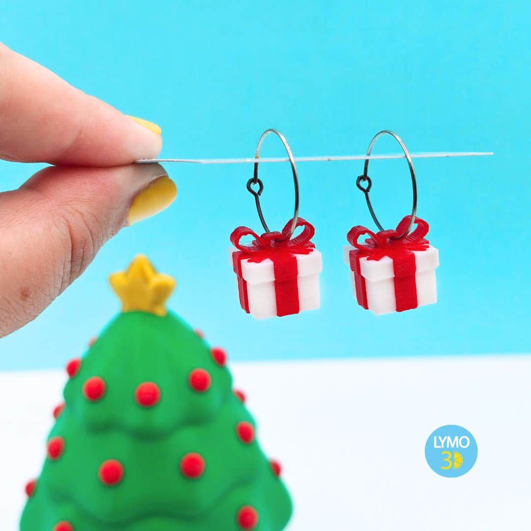 Pendientes regalo 3D