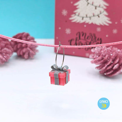 Pendientes regalo 3D (Edición Rosa)
