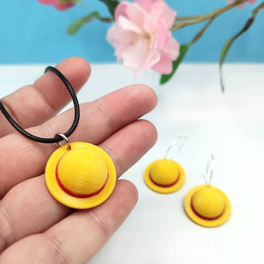 Pendientes y Collar Futuro Rey de los Piratas