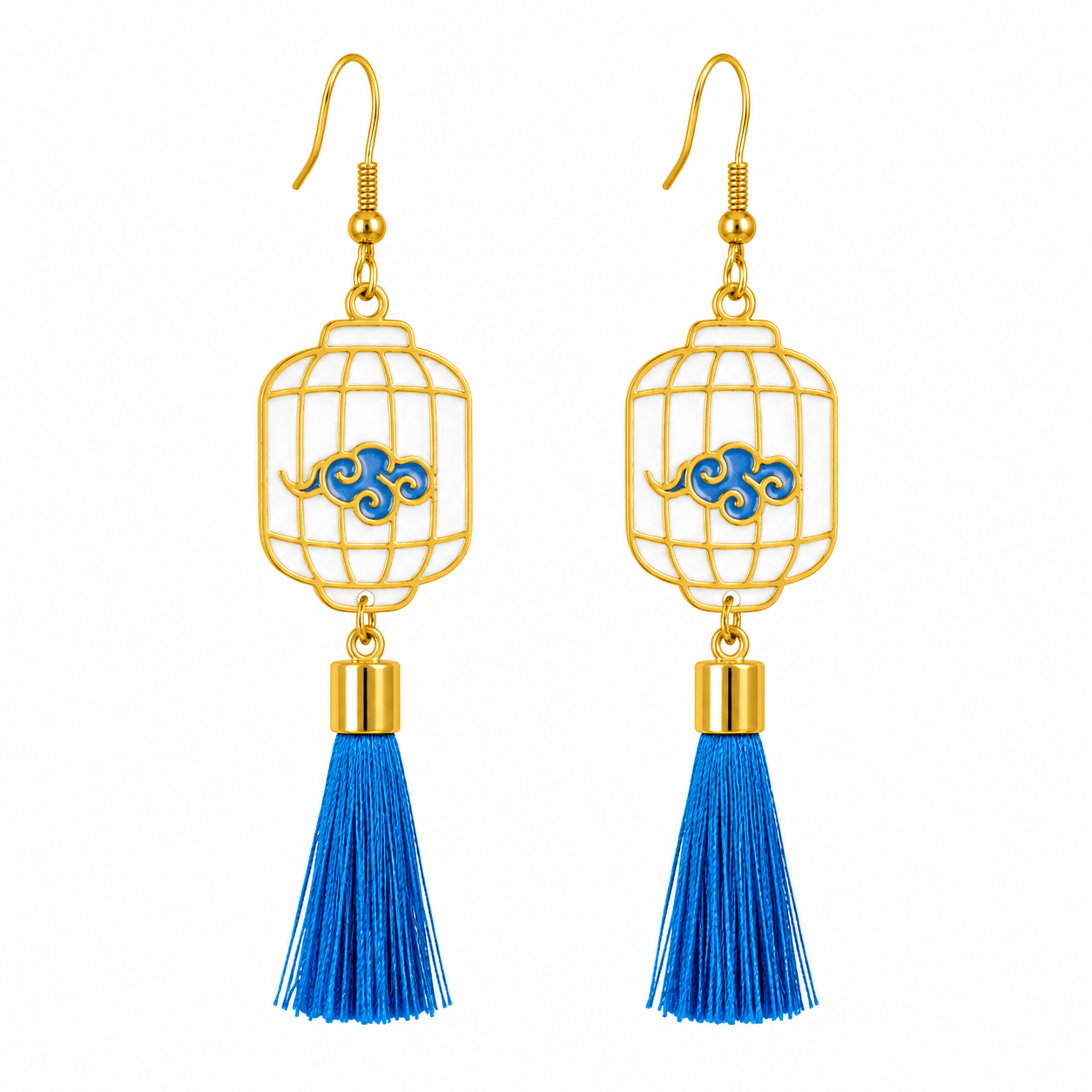 Ohrringe „Blaue Laterne“ – Limitierte Auflage