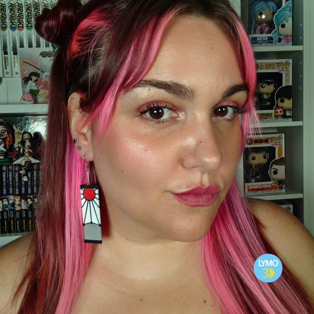Pendientes Hanafuda