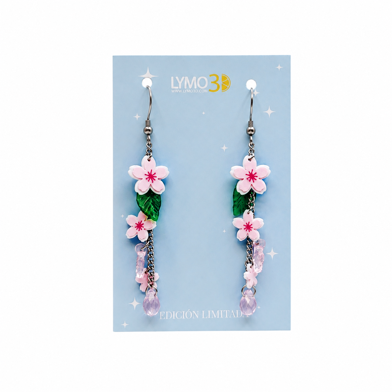 Pendientes mini flores de cerezo