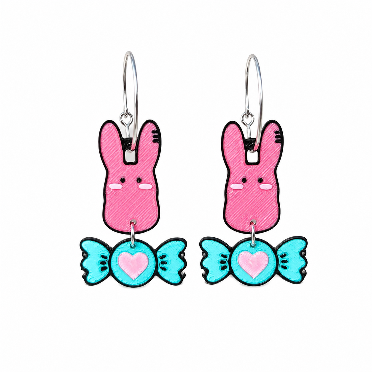 Mokke earrings with candy