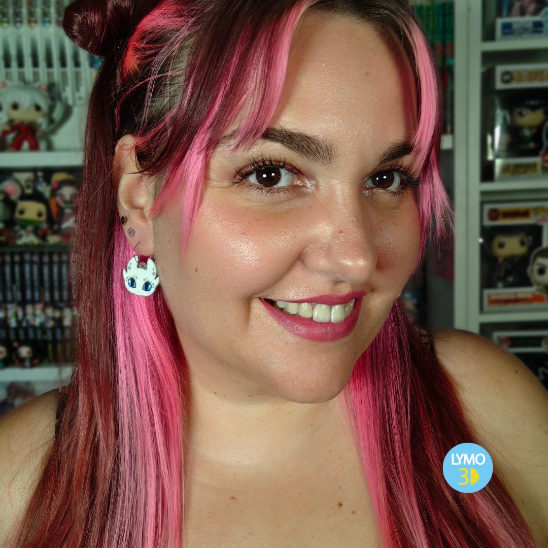 Night & Light Dragon Earrings