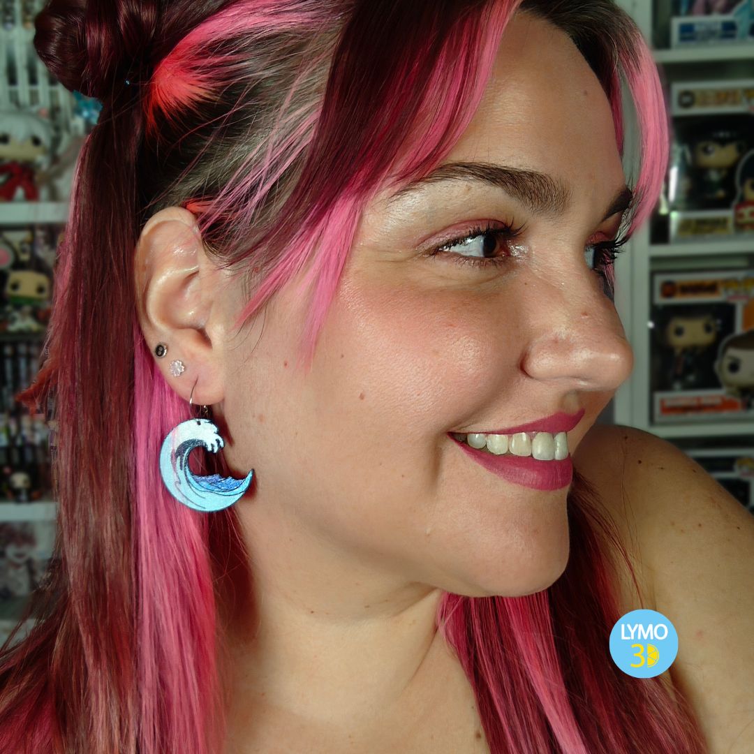 Ocean Wave Earrings