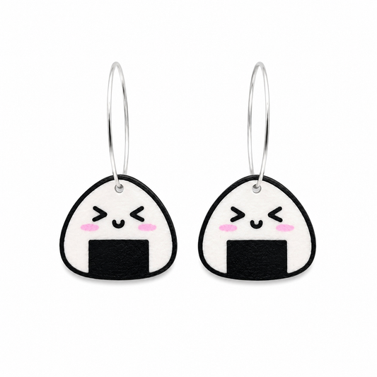 Onigiri-Ohrringe