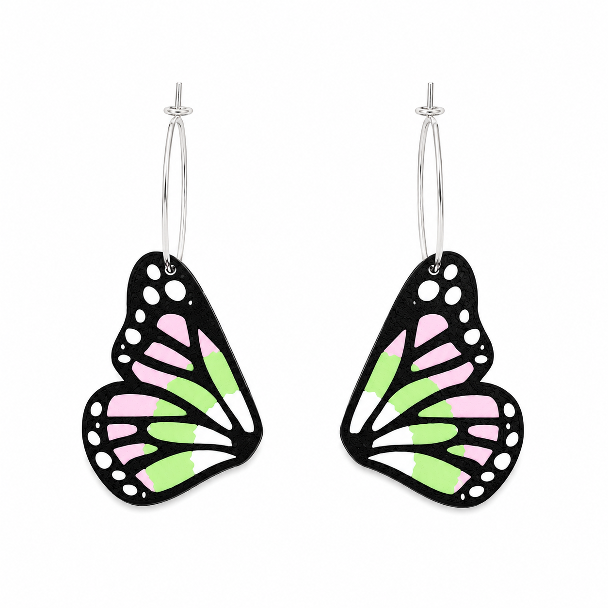 Butterfly wing earrings