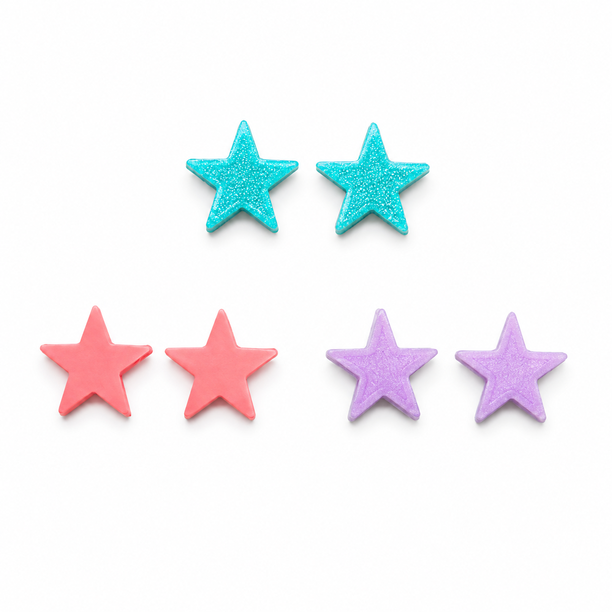 Pendientes básicos de estrella
