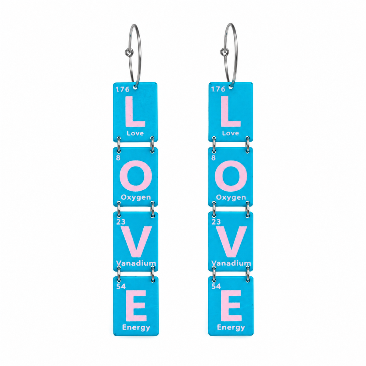 Pendientes elemento LOVE