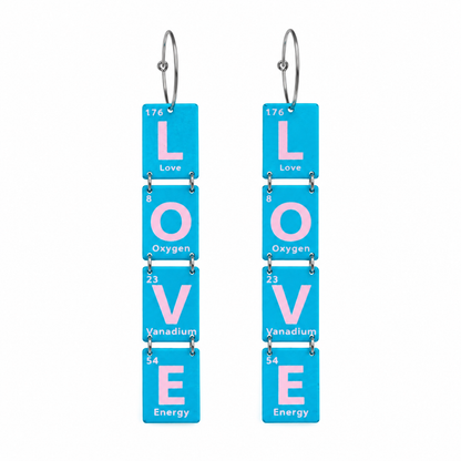 Pendientes elemento LOVE