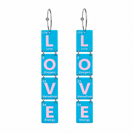 Pendientes elemento LOVE