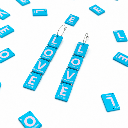 Pendientes elemento LOVE