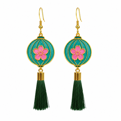 Pendientes farolillo Hanami