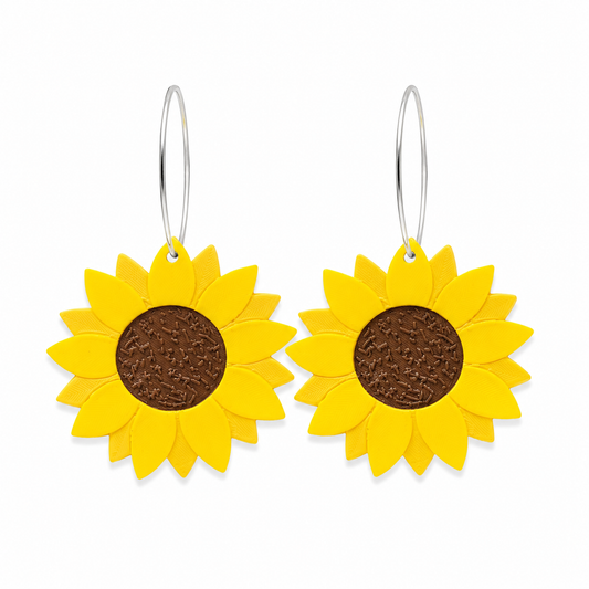 Sonnenblumen-Ohrringe
