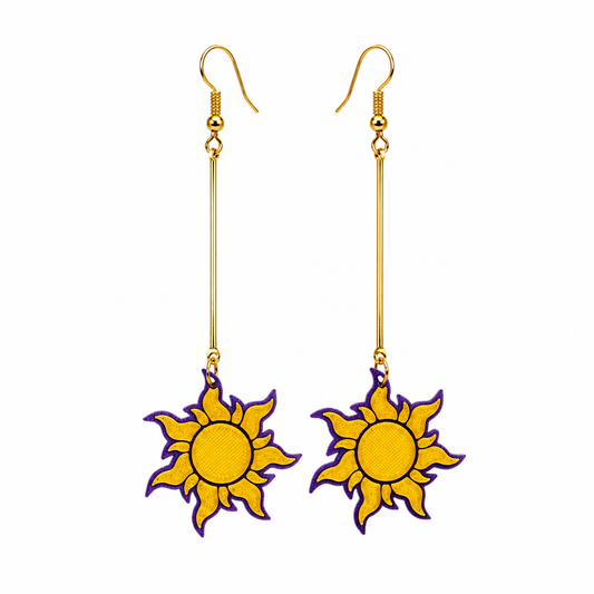 Pendientes glamur del sol
