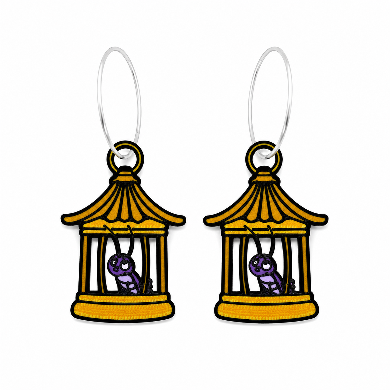 Lucky cricket earrings