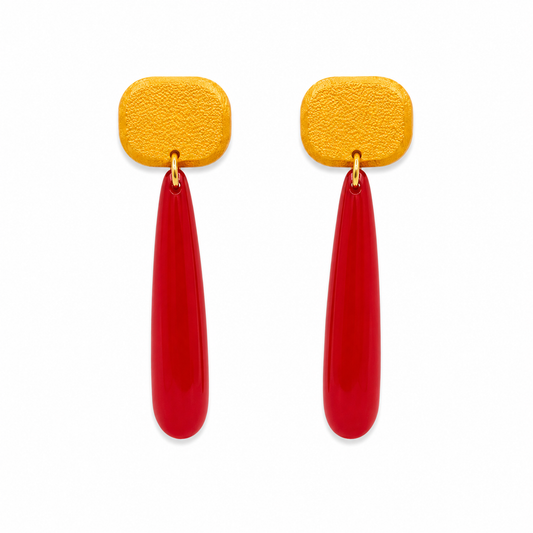 Pendientes hechicera élfica