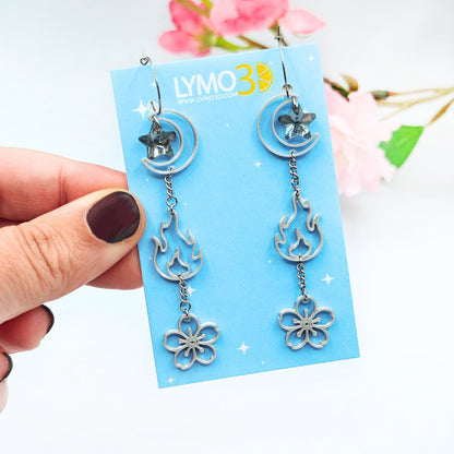 Pendientes hermanas Fae