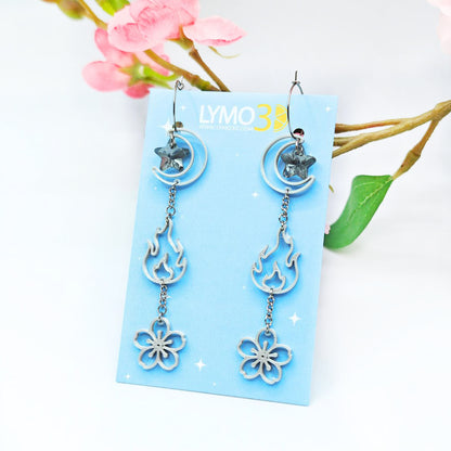 Pendientes hermanas Fae