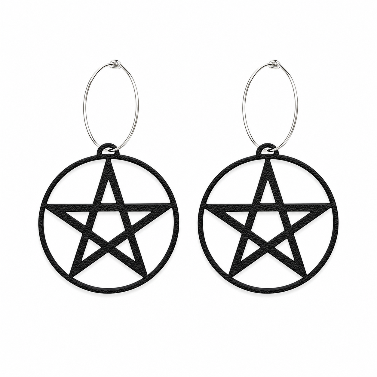 XXL Pentagram Protection Earrings