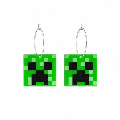 Pendientes pixel explosivo