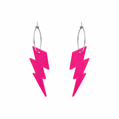 XL Lightning Bolt Earrings