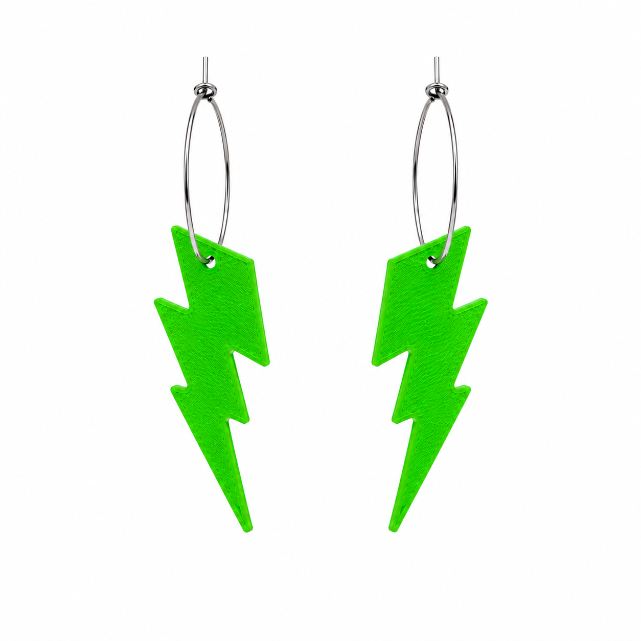 XL Lightning Bolt Earrings