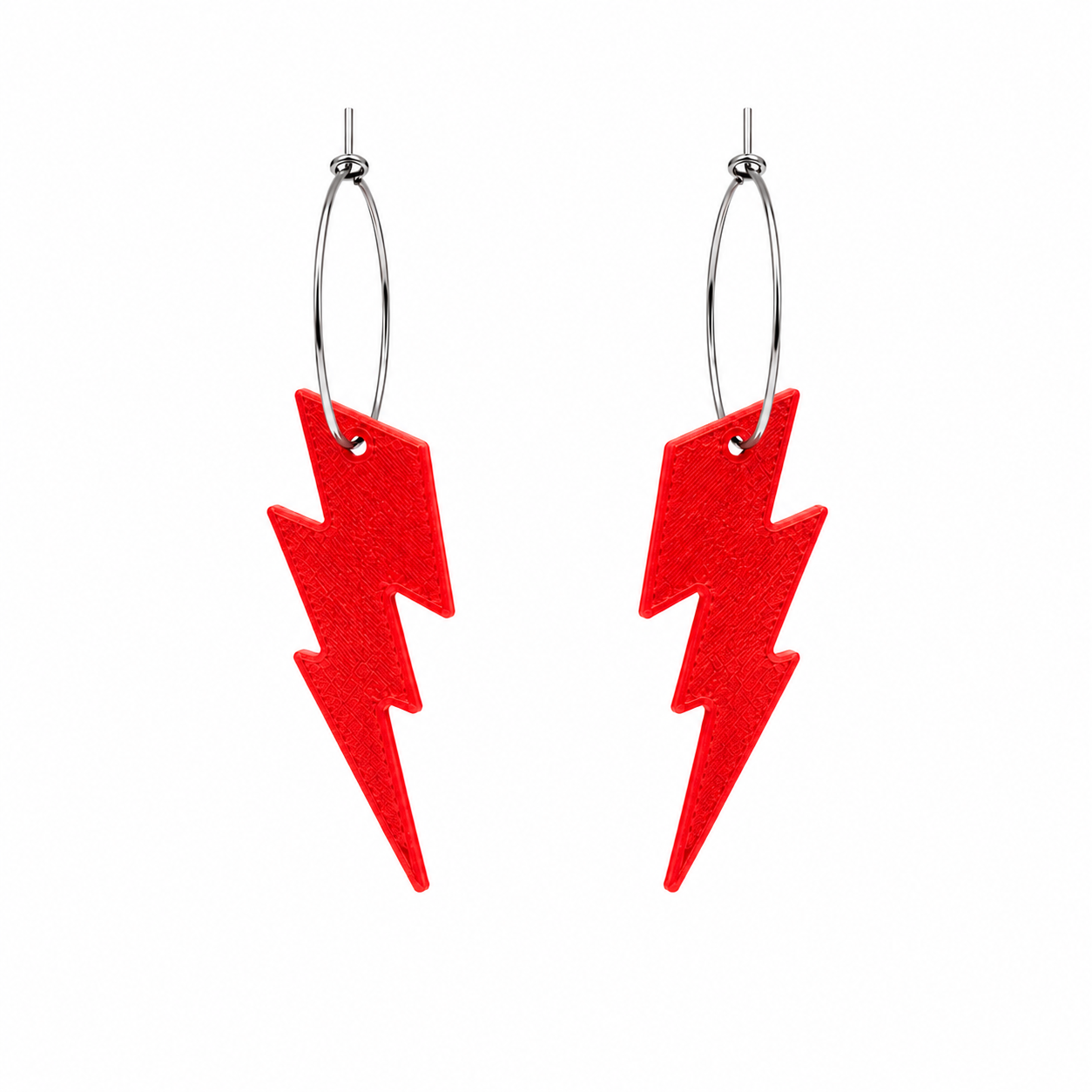 XL Lightning Bolt Earrings