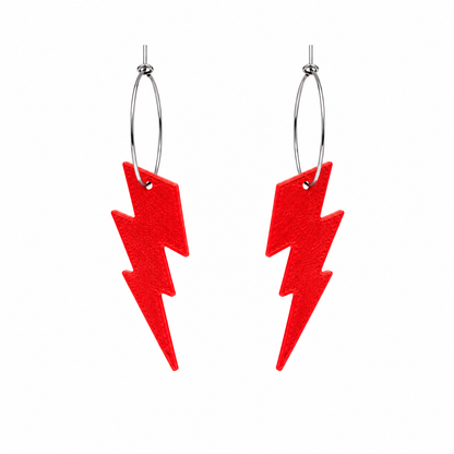 XL Lightning Bolt Earrings