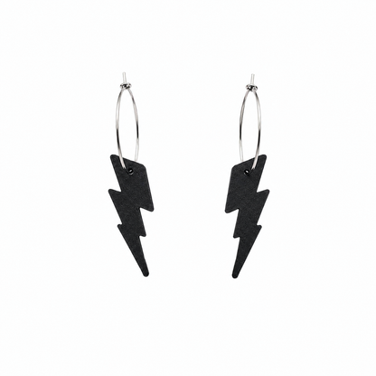 Pendientes rayo mini personalizables