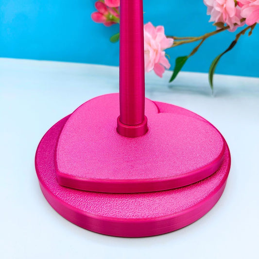 Portaovillos mágico de corazón seda