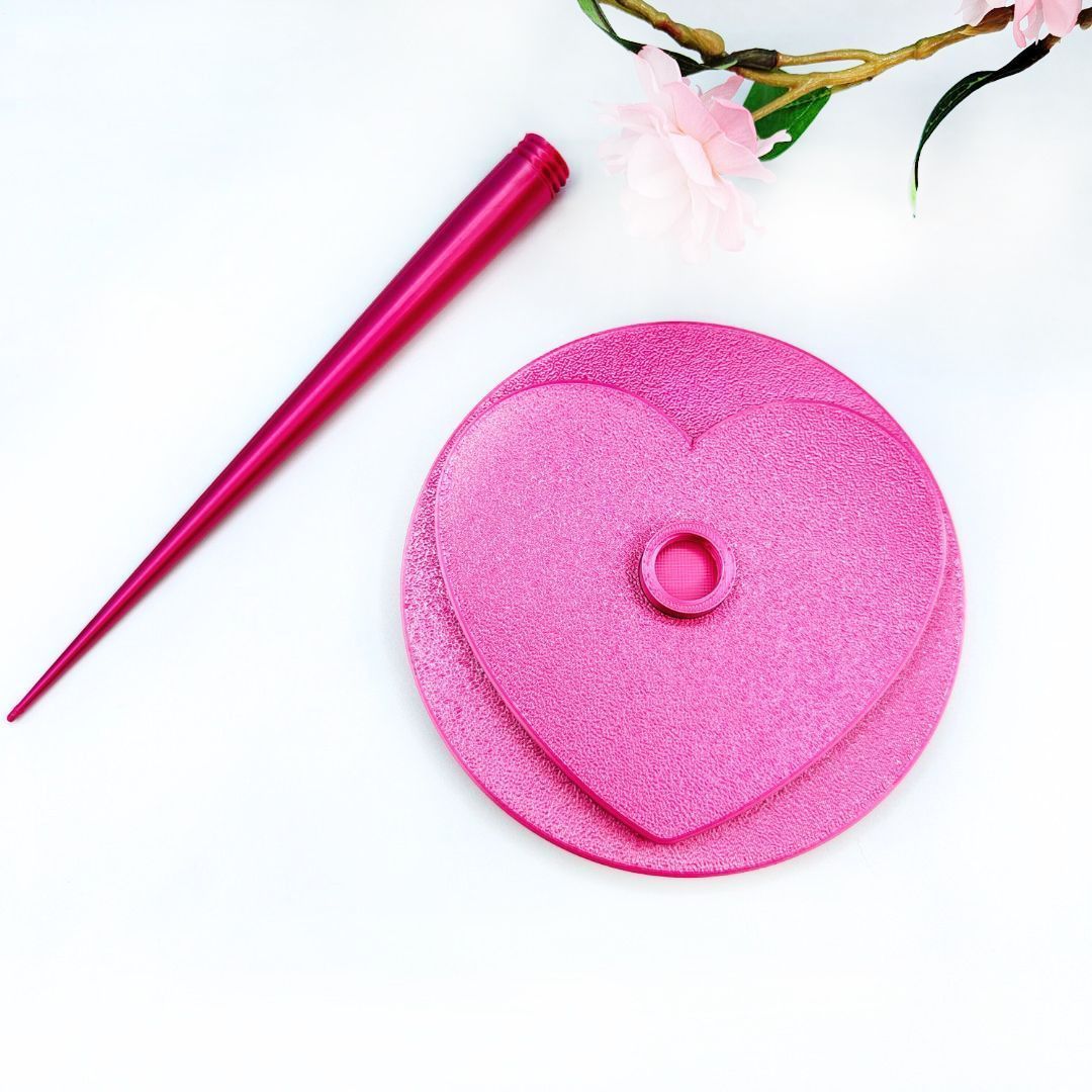 Portaovillos mágico de corazón