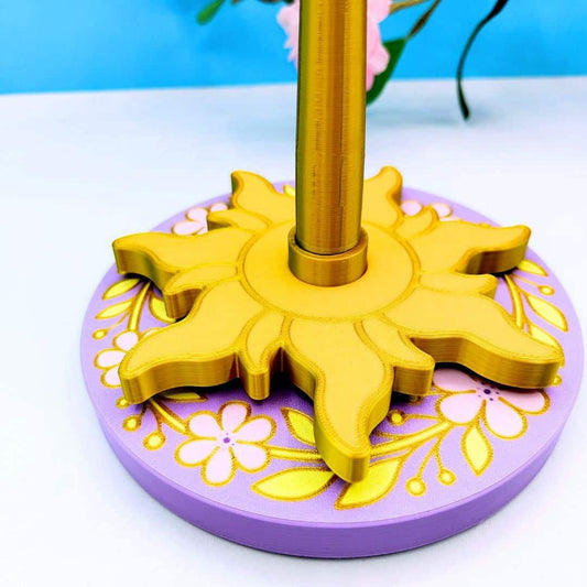 Portaovillos mágico sol dorado