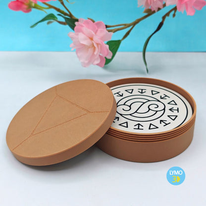 Posavasos sellos mágicos