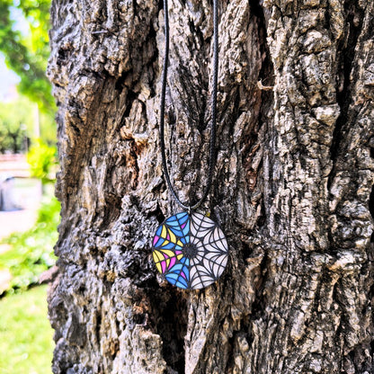 Pendientes Vidriera Gótica