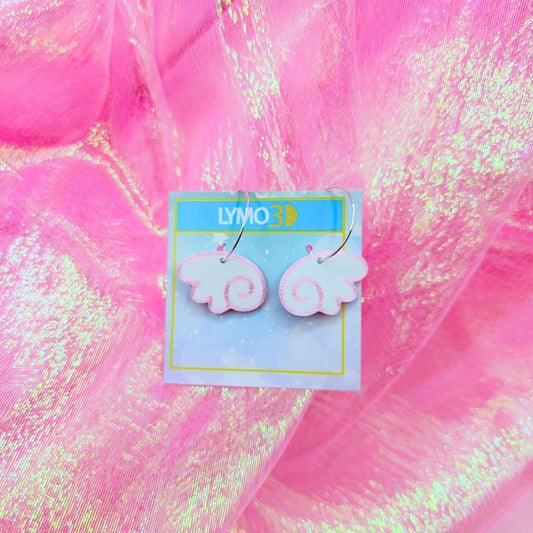 Par de pendientes alas mágicas