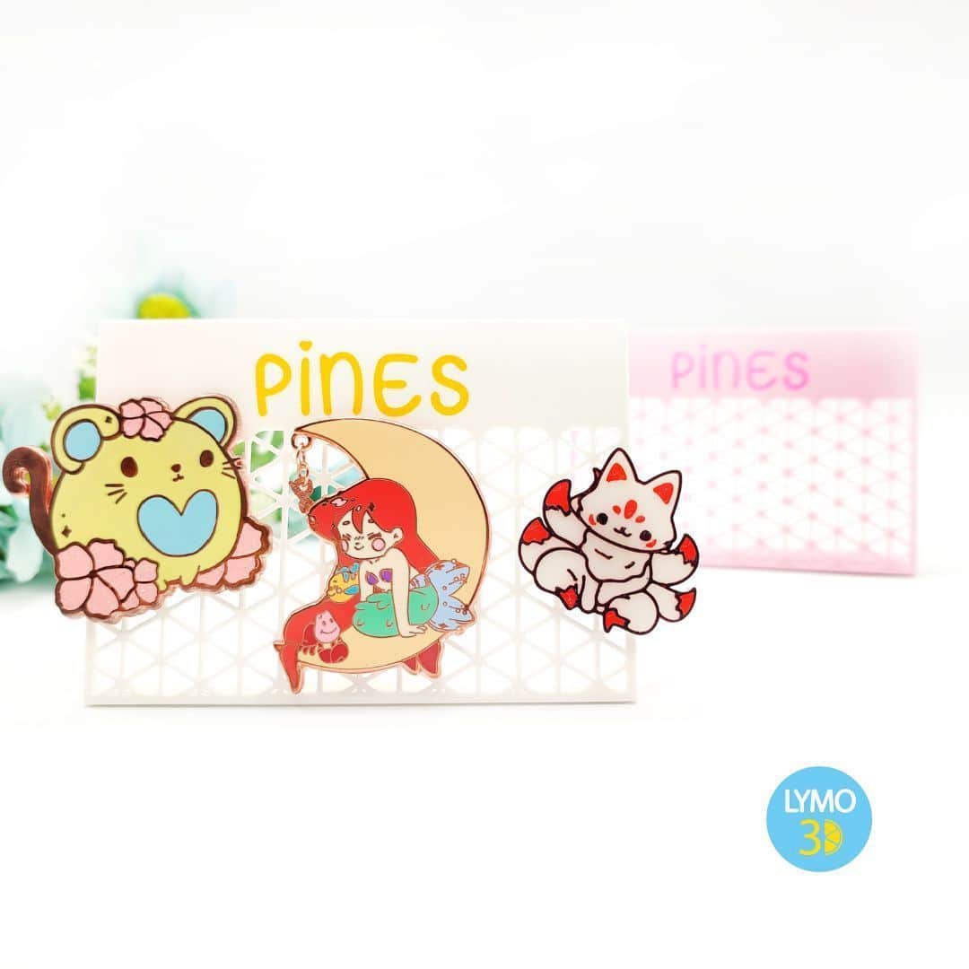 Soporte para exposición pines personalizado