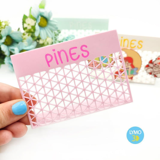 Soporte para exposición pines personalizado