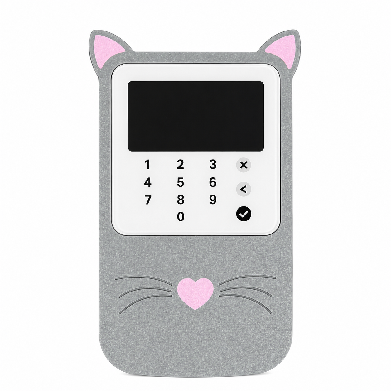 Katzenförmiger Ständer für Kartenlesegerät (SumUp)