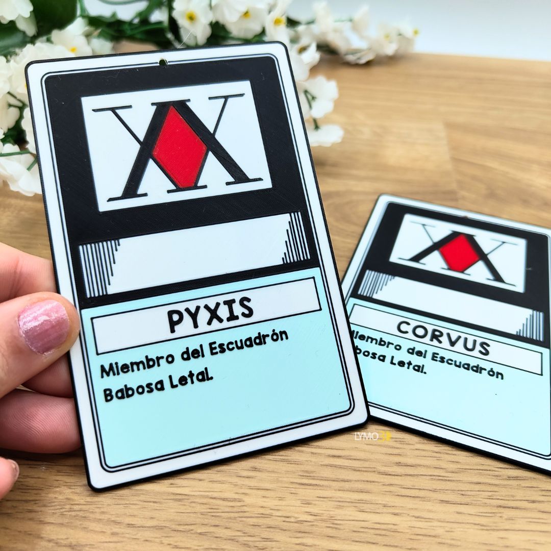 Tarjeta de identificación personalizada