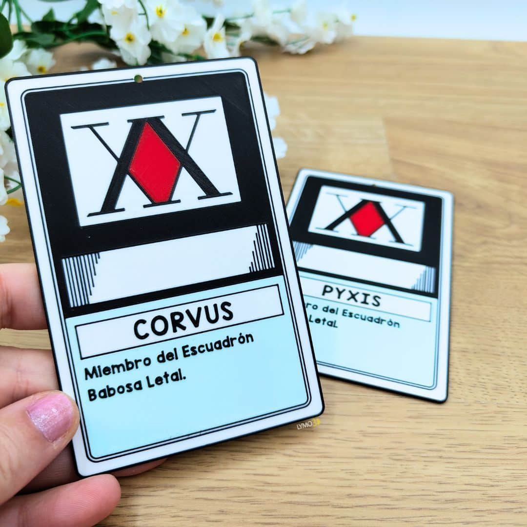 Tarjeta de identificación personalizada